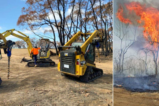 Auger Torque dealers band together in bushfire rebuild effort